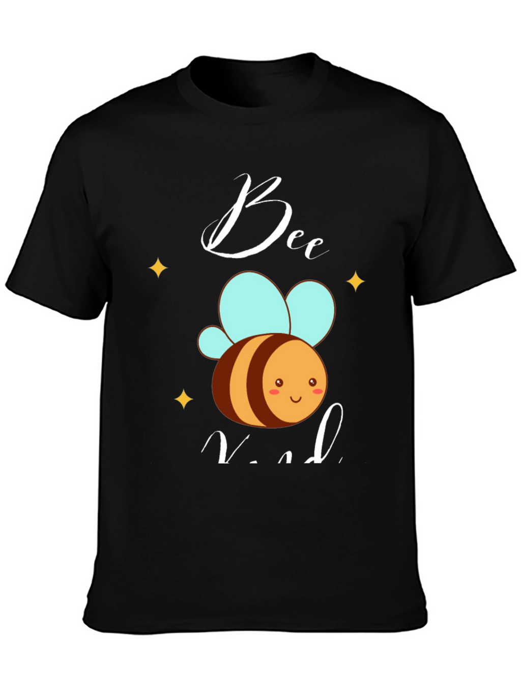 Bee Kind T-Shirt -  Mens Black Graphic Tee