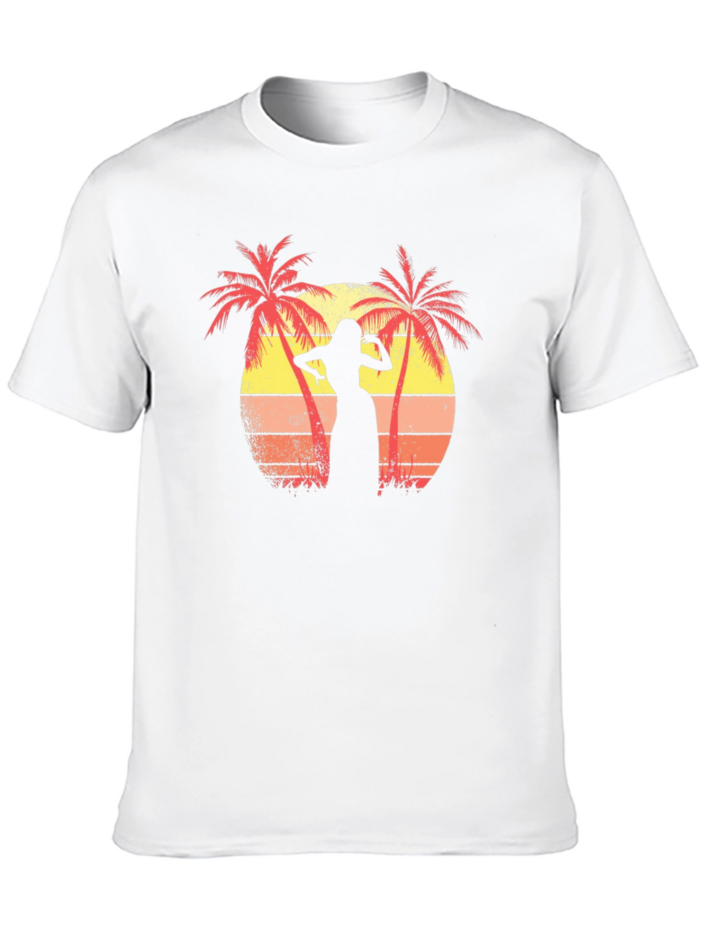 Tropical Sunset Dancer Graphic Tee