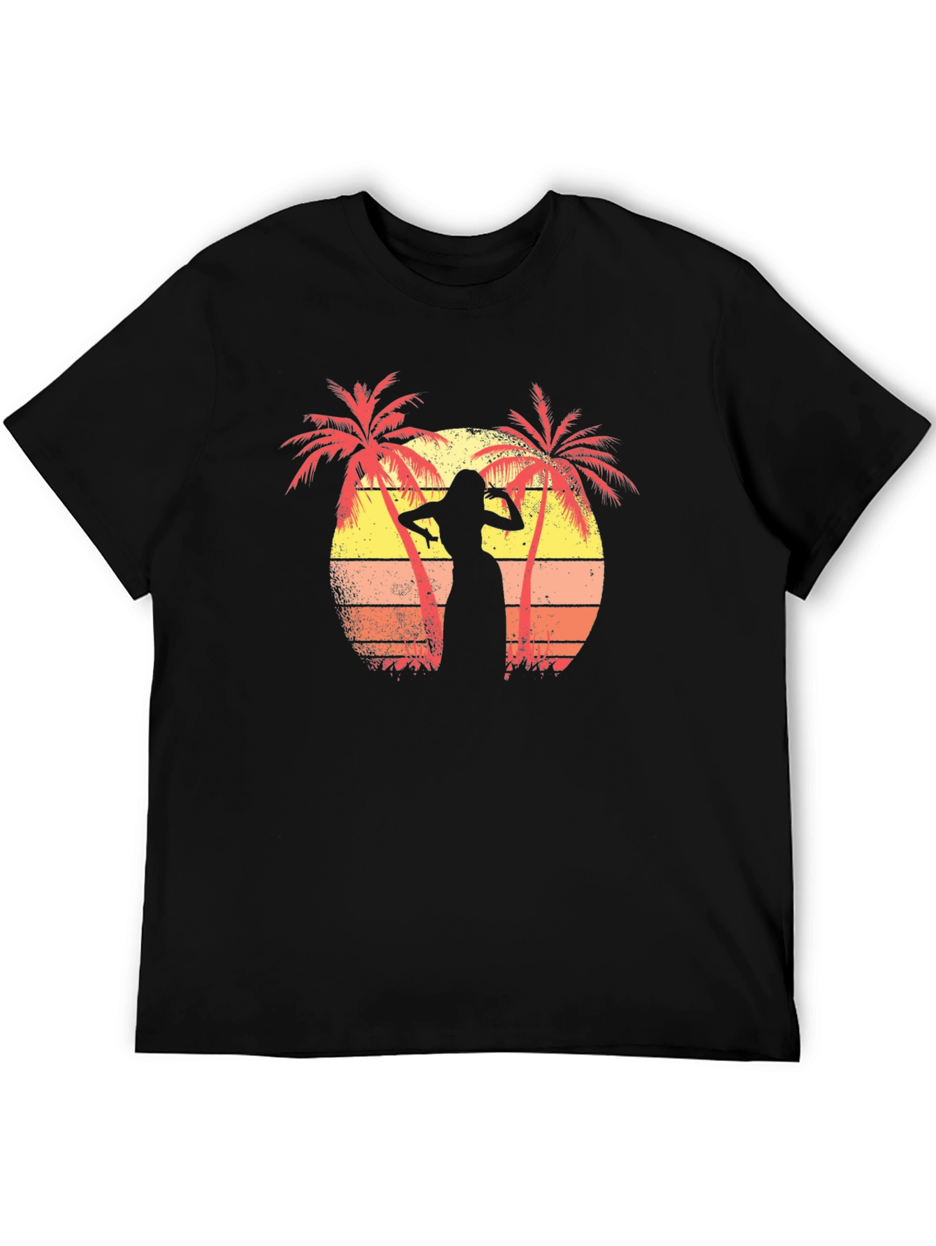 Tropical Sunset Dancer Graphic Tee