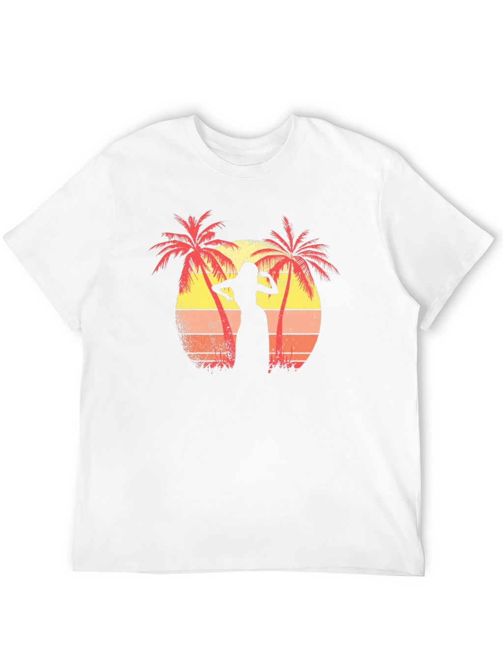 Tropical Sunset Dancer Graphic Tee