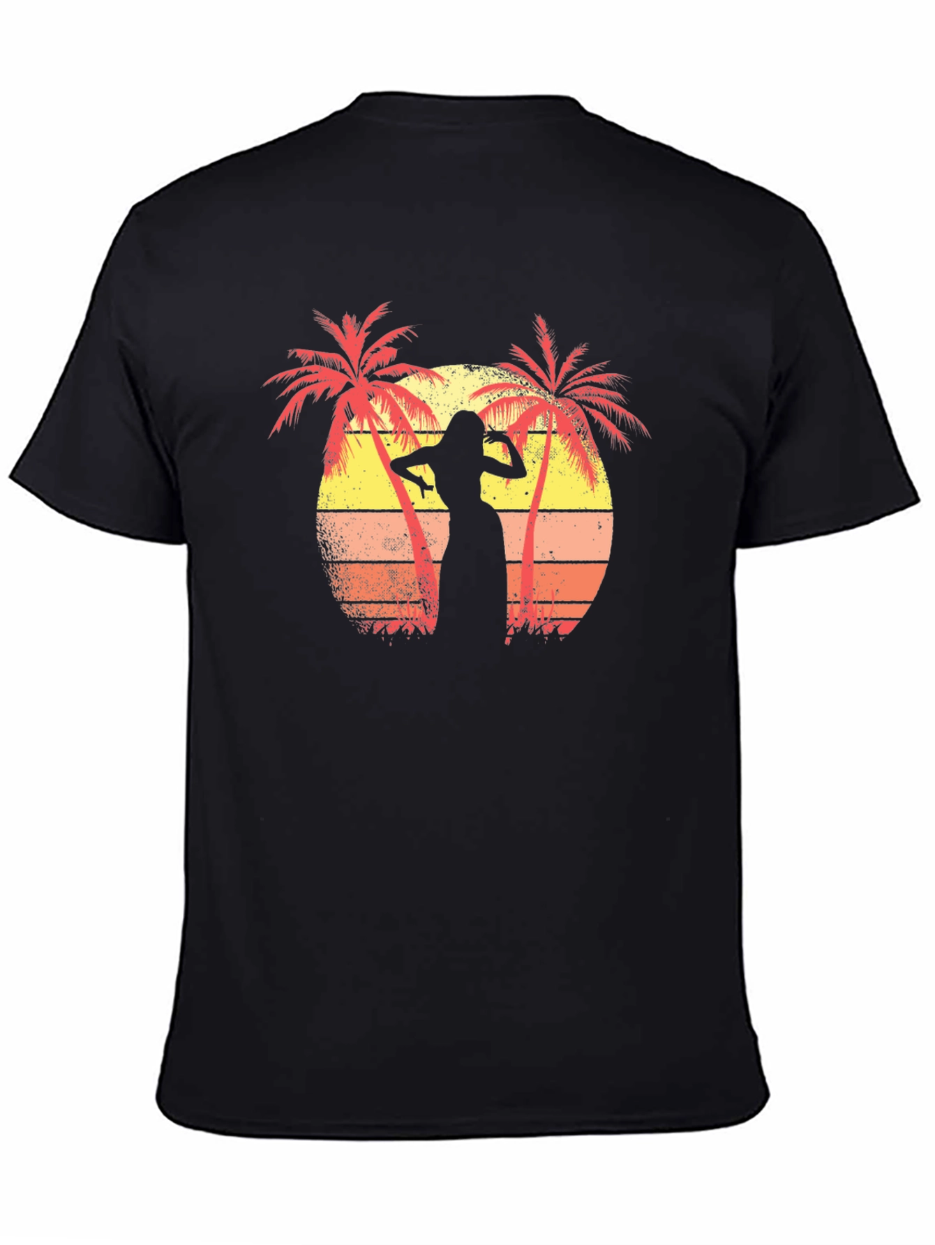 Tropical Sunset Dancer Graphic Tee