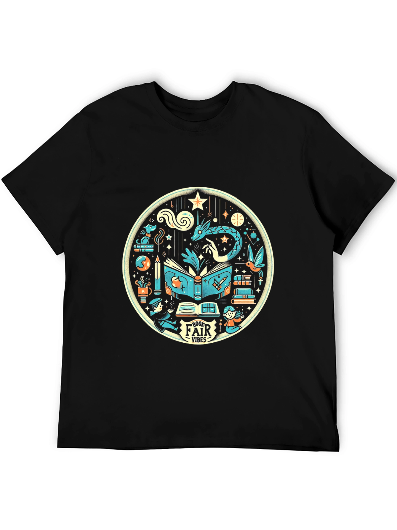 Book Fair Vibes Graphic Tee