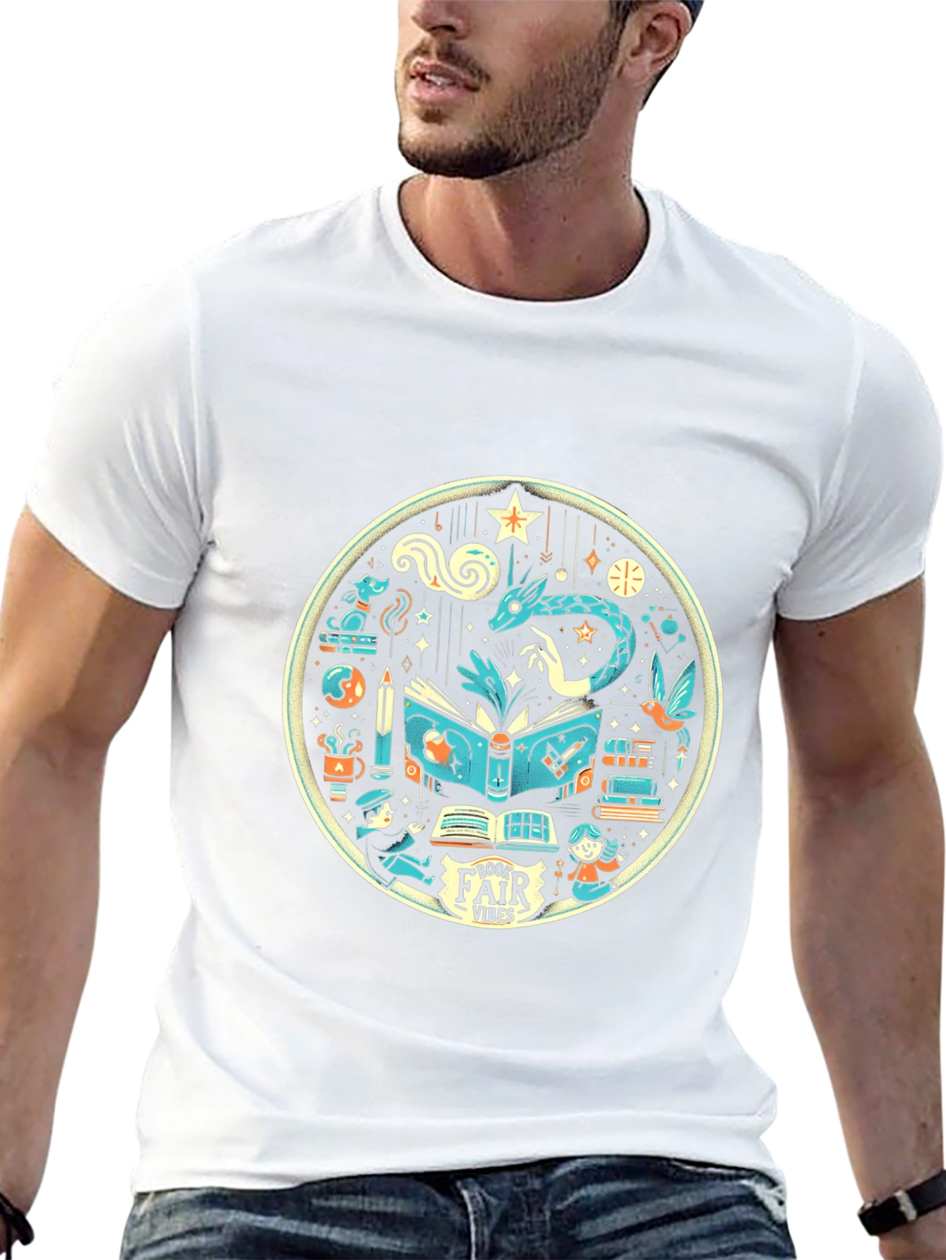 Book Fair Vibes Graphic Tee