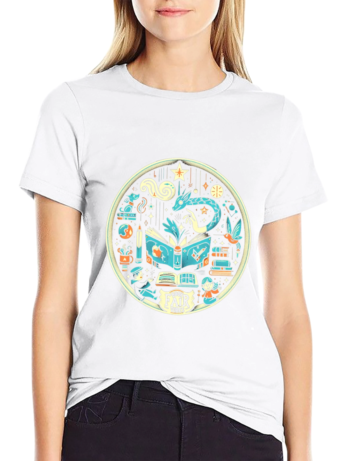 Book Fair Vibes Graphic Tee