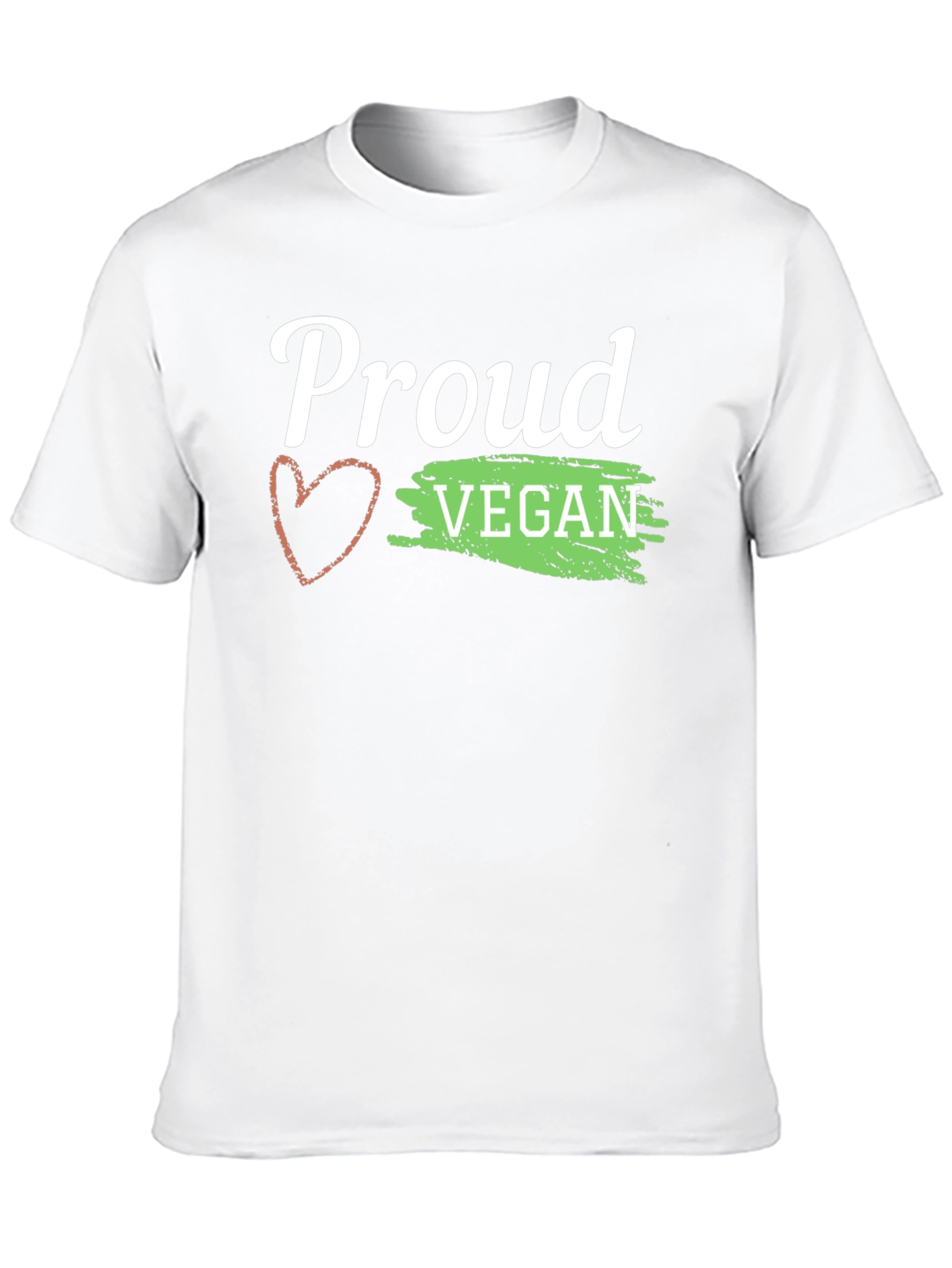 Proud Vegan Graphic Tee - Black