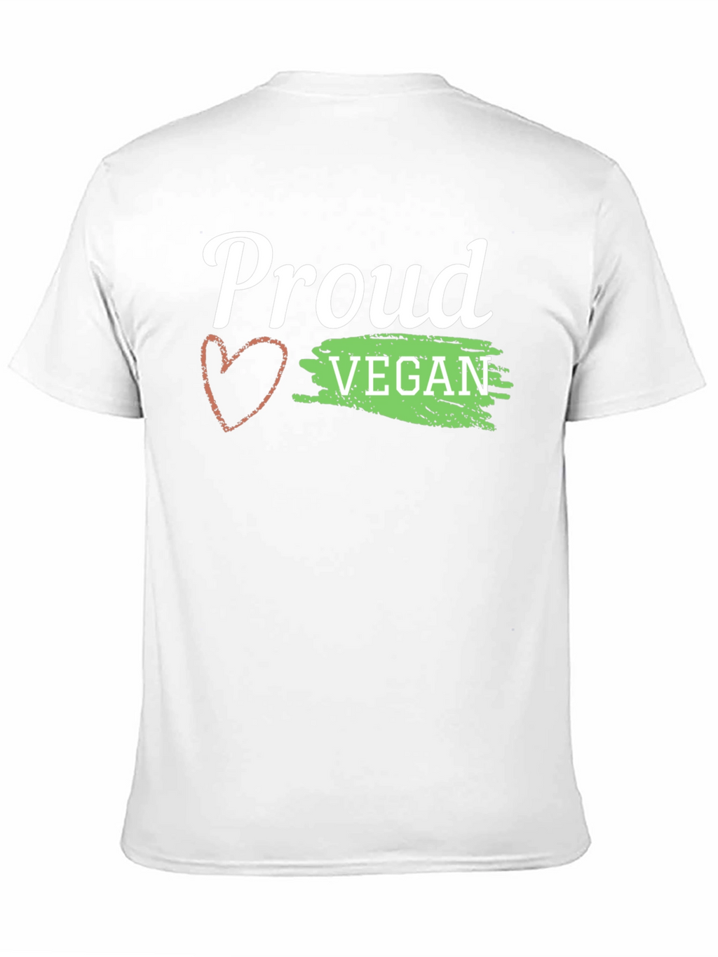 Proud Vegan Graphic Tee - Black