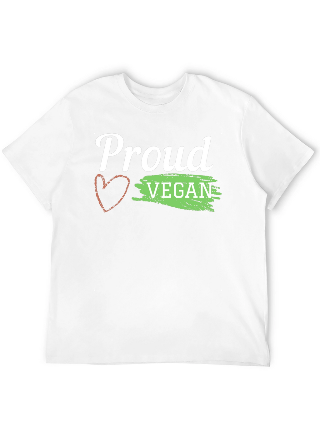 Proud Vegan Graphic Tee - Black