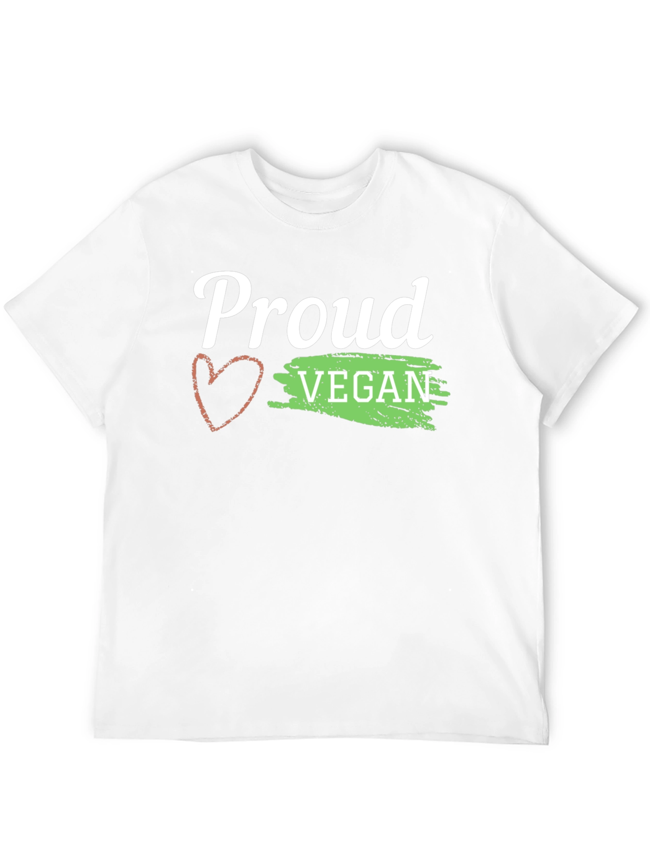 Proud Vegan Graphic Tee - Black