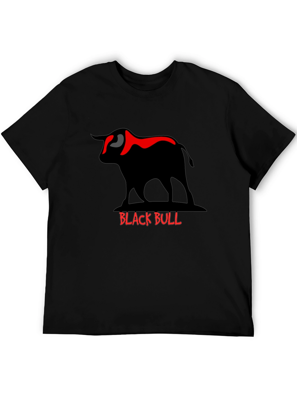 Black Bull Graphic Tee - Stylish & Bold