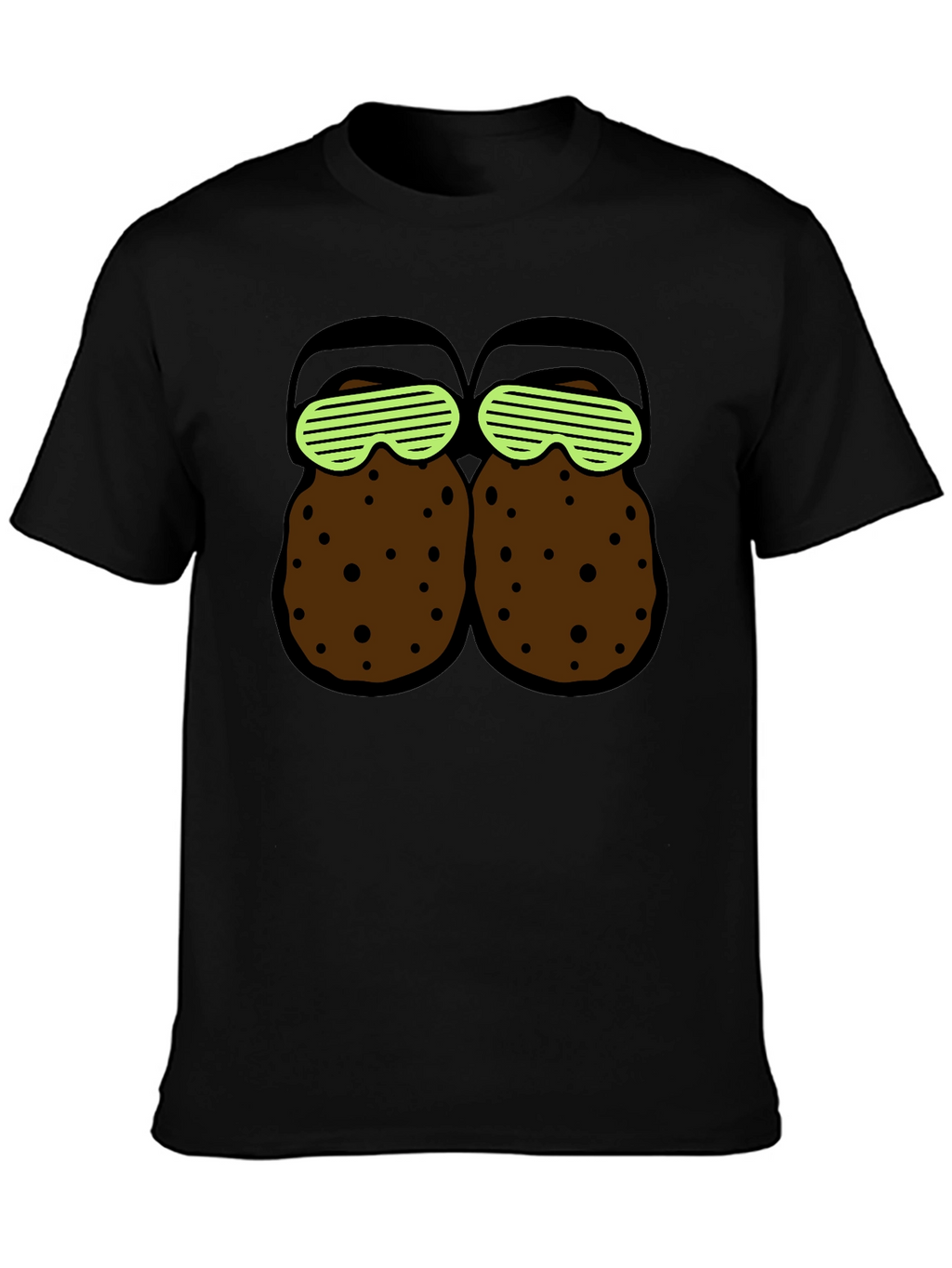 Novelty T-Shirt with Cartoon Croc Design