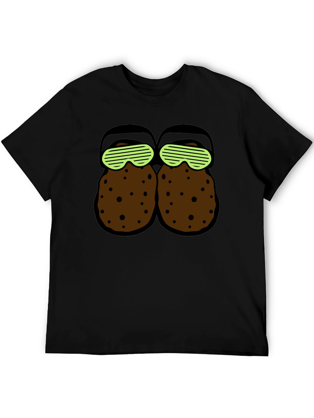 Novelty T-Shirt with Cartoon Croc Design