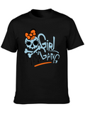 Girl Gang Graphic T-Shirt - Trendy Skull Design