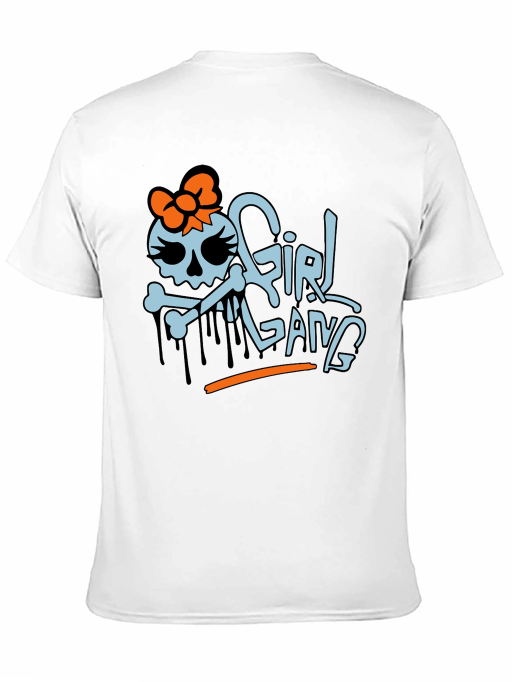 Girl Gang Graphic T-Shirt - Trendy Skull Design