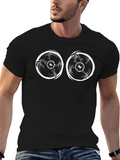 Eye See You Graphic Tee - Black Cotton T-Shirt