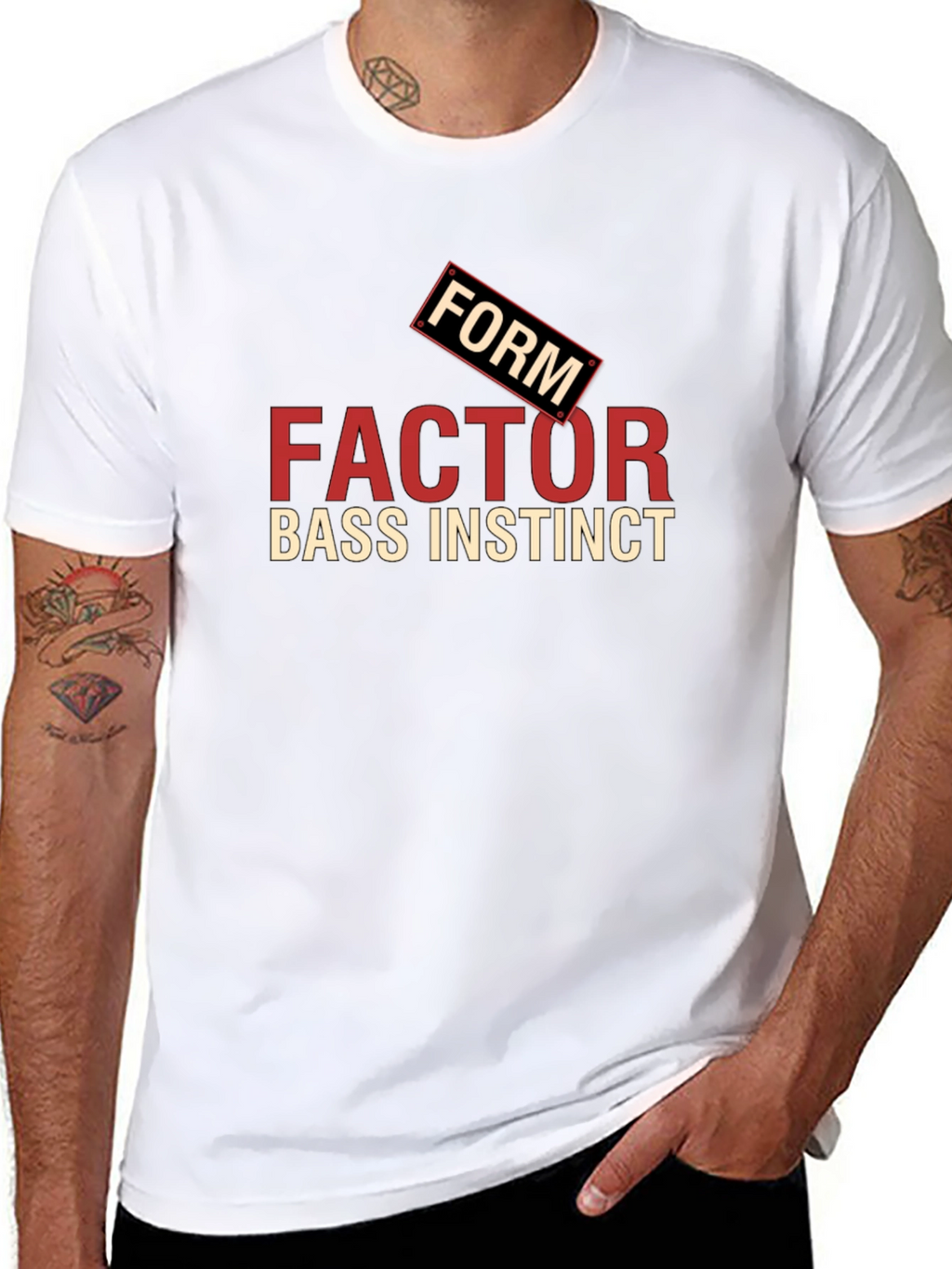 Form Factor Bass Instinct Black T-Shirt