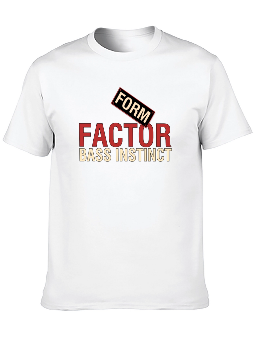 Form Factor Bass Instinct Black T-Shirt