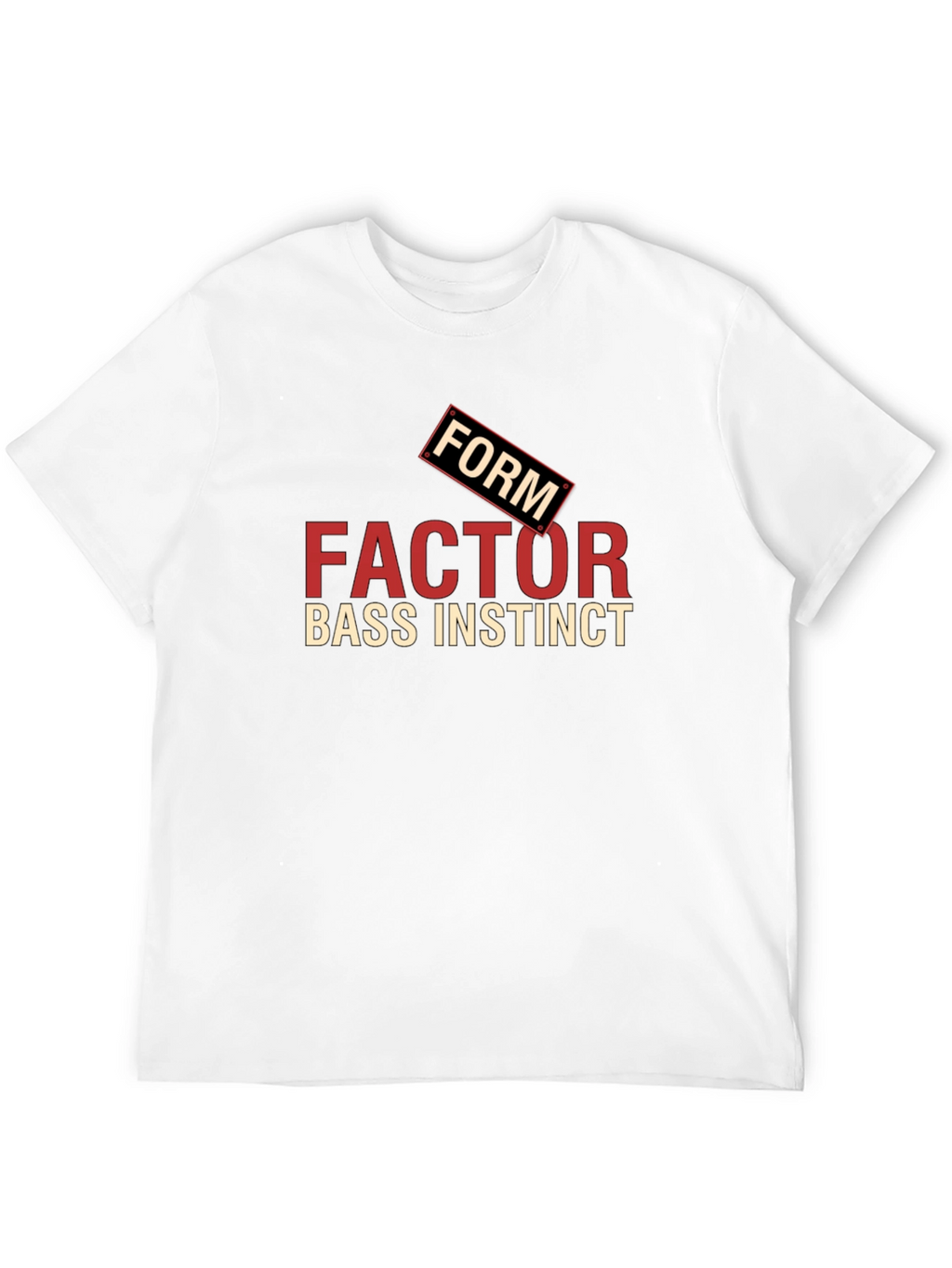 Form Factor Bass Instinct Black T-Shirt