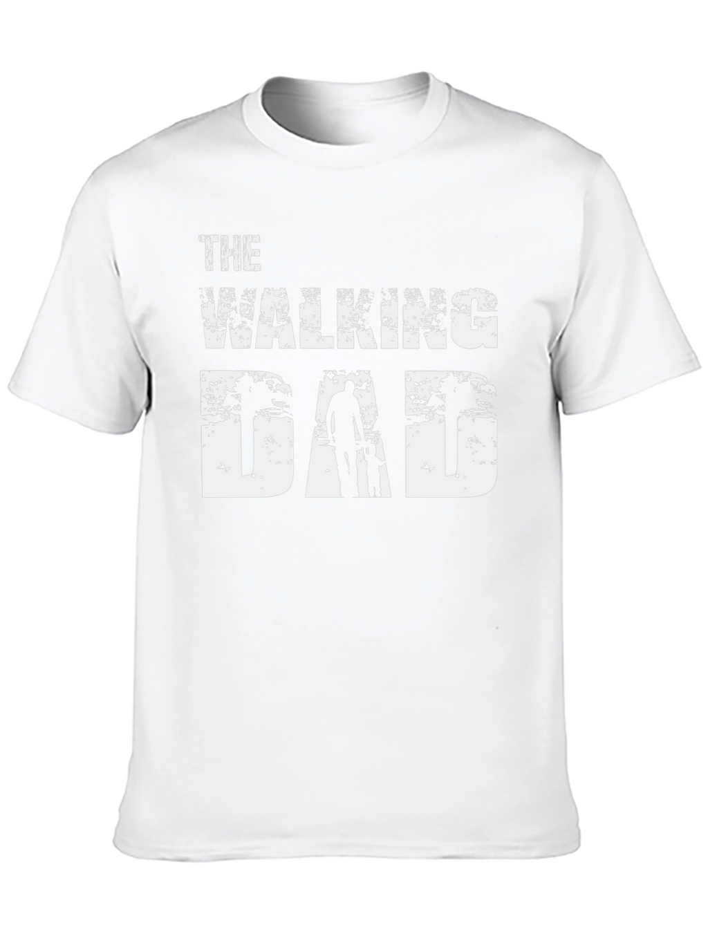 The Walking Dad Black Graphic Tee