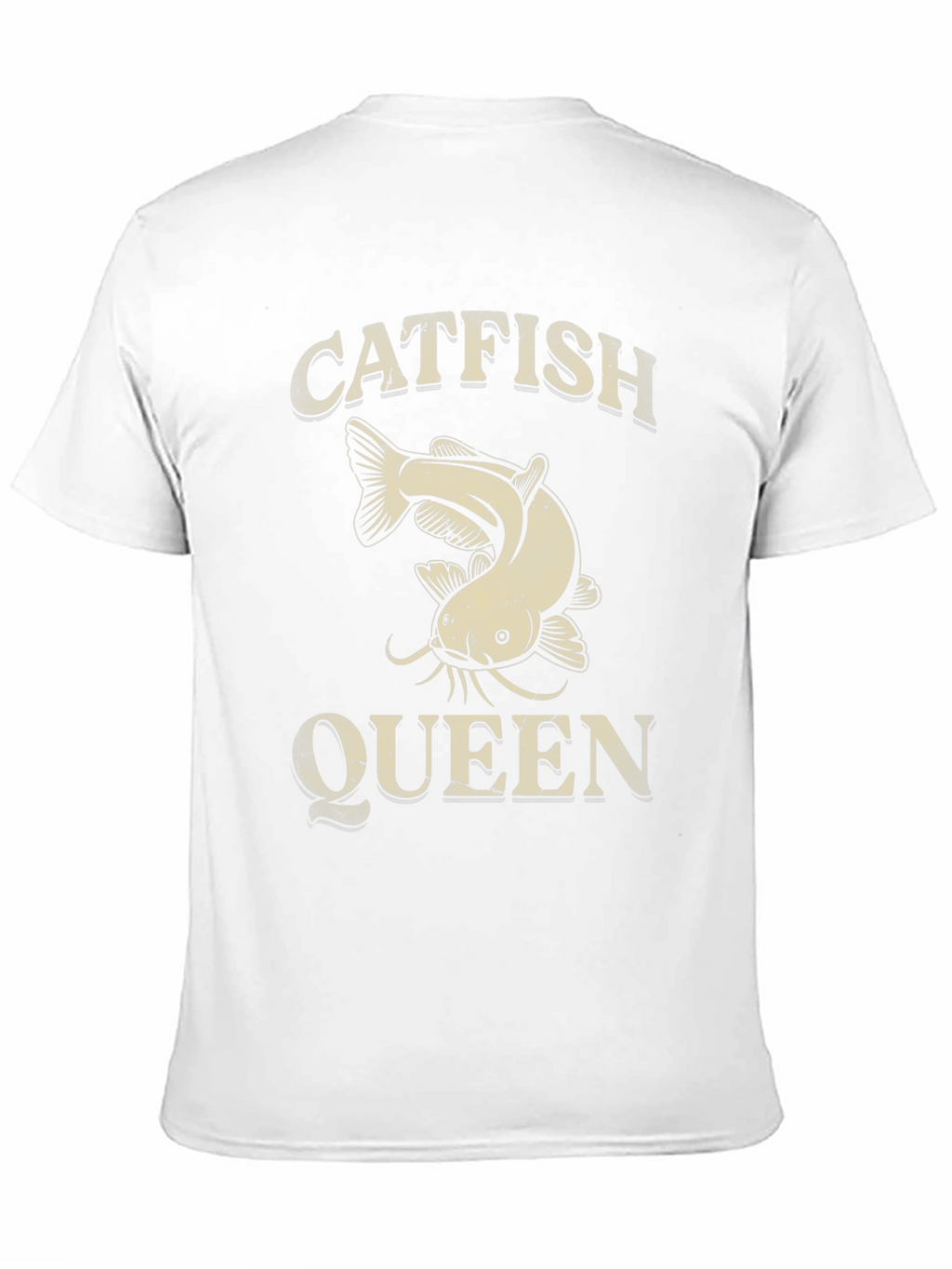Catfish Queen Graphic T-Shirt - Fishing Lover Tee