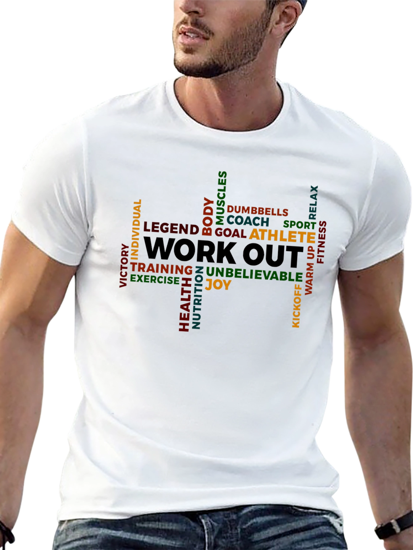Workout Inspiration Tee - Athlete Fitness Motivation