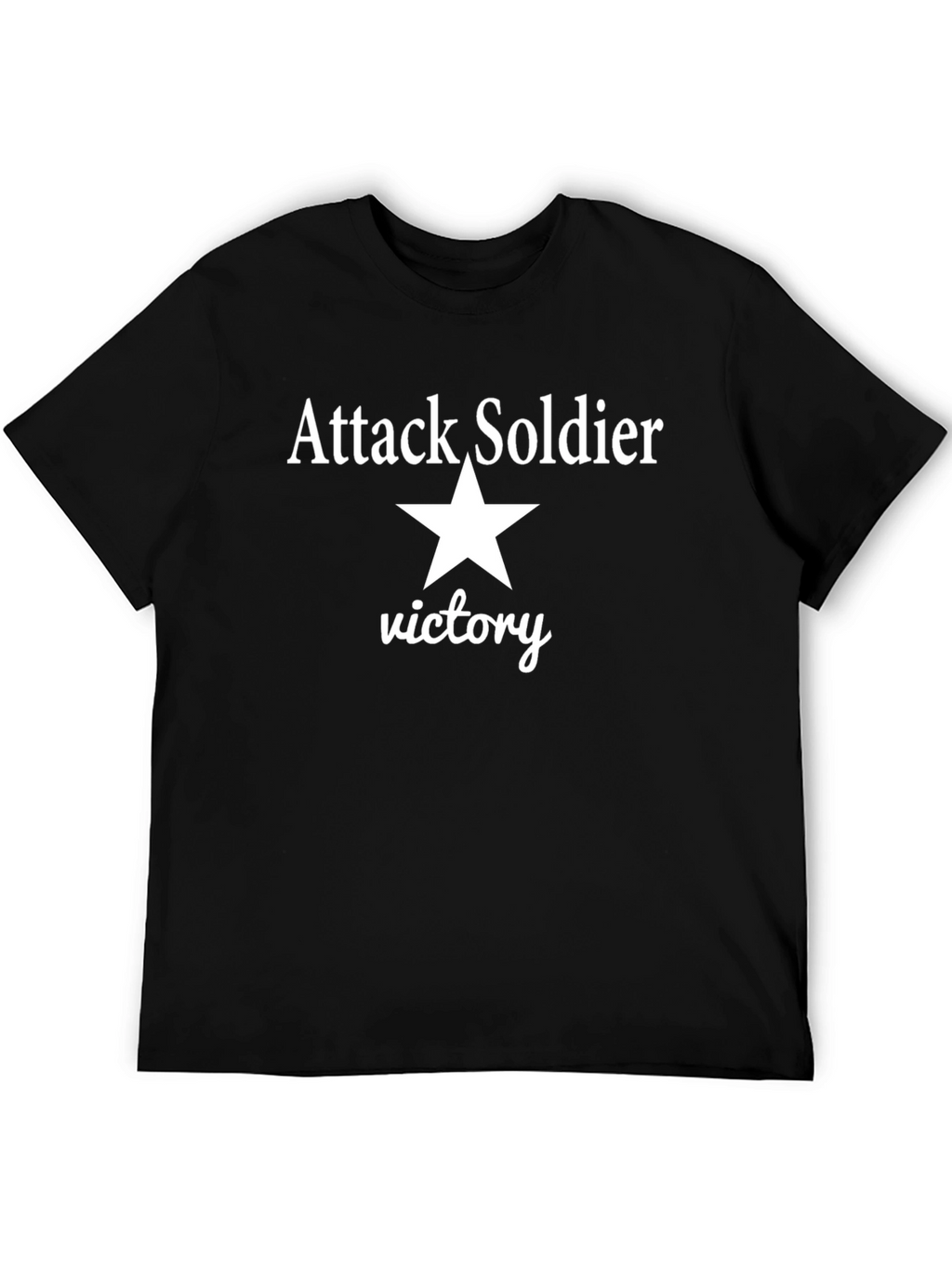 Attack Soldier Victory Graphic T-Shirt - Bold Style