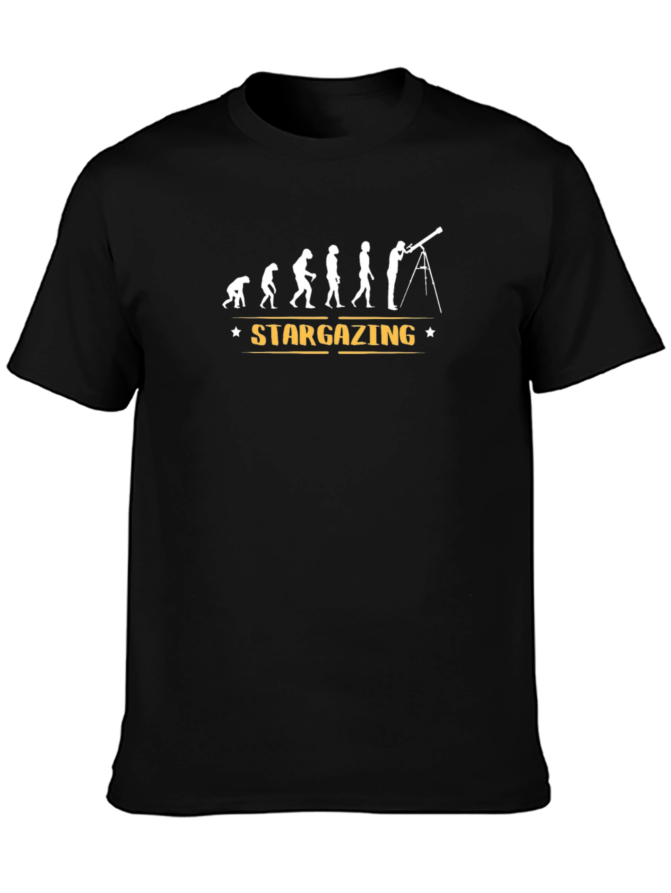 Stargazing Evolution T-Shirt - Astronomy Tee