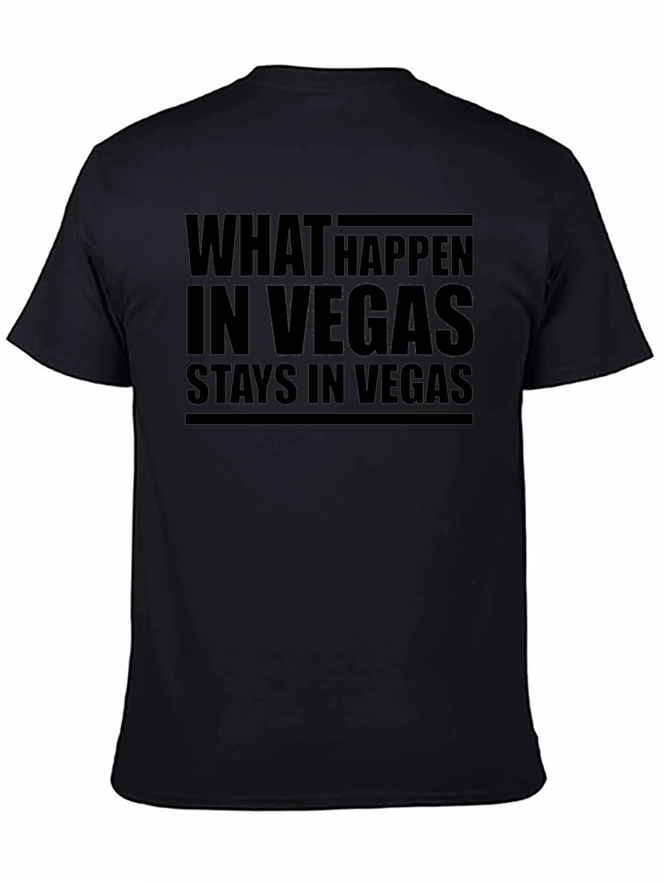What Happens in Vegas T-Shirt - Classic Crew Neck