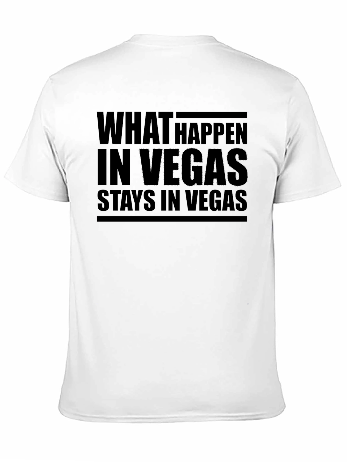 What Happens in Vegas T-Shirt - Classic Crew Neck