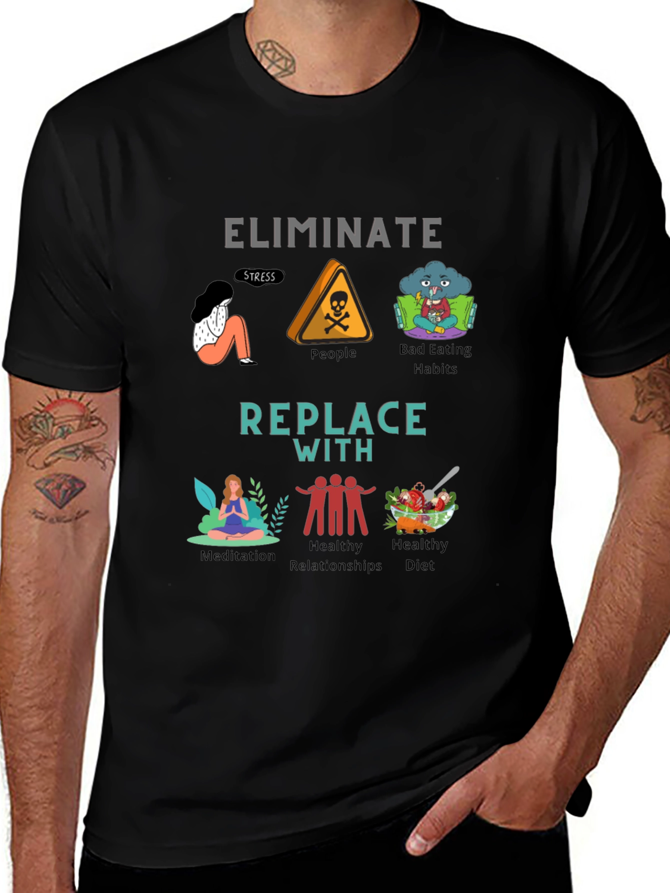Eliminate Replace T-Shirt