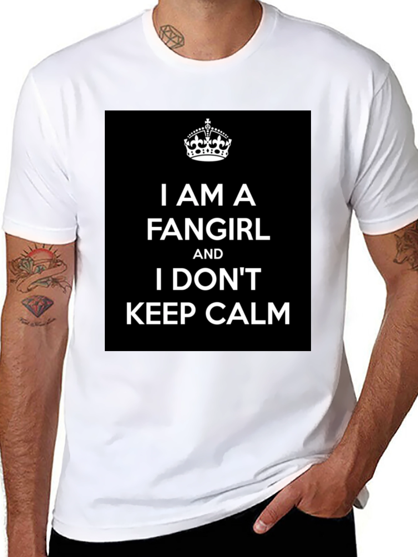 I Am A Fangirl T-Shirt - Keep Calm Fan Tee