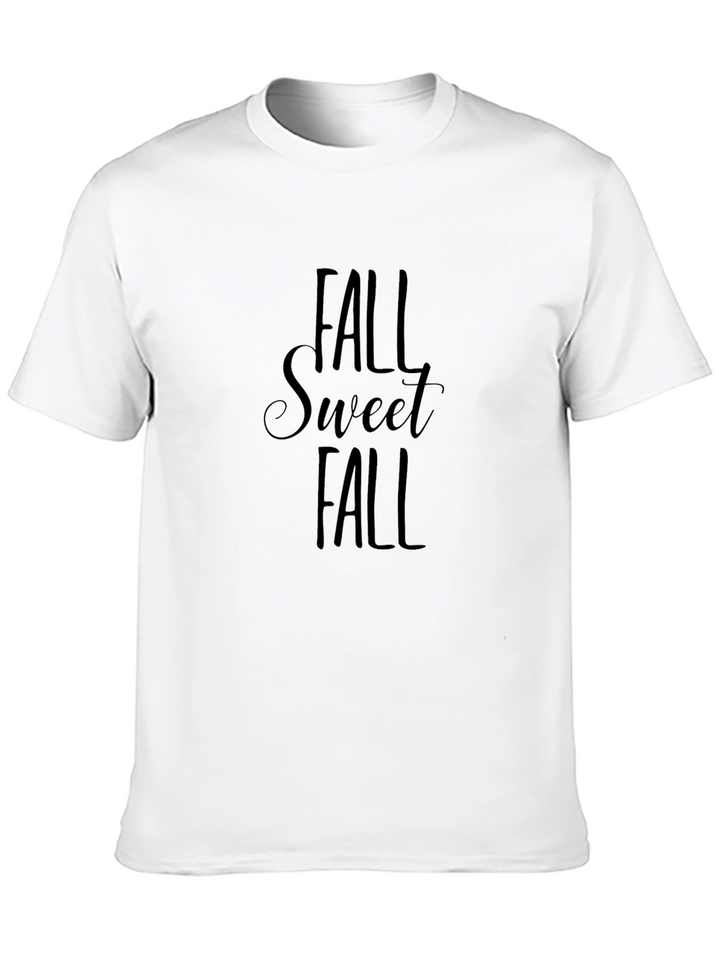 Fall Sweet Fall Black T-Shirt