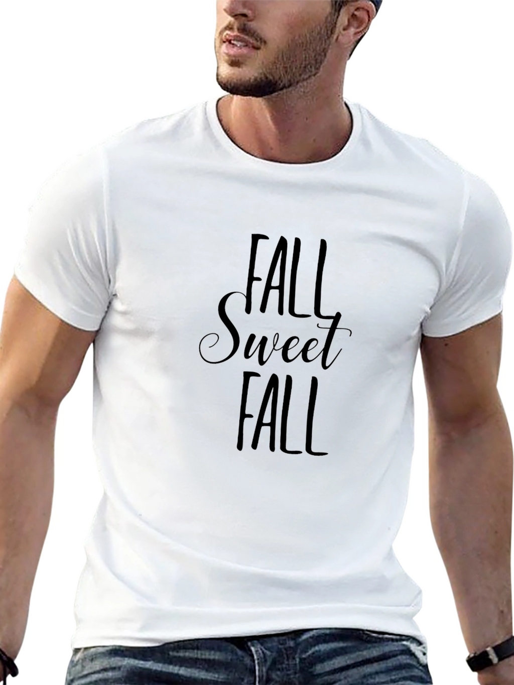 Fall Sweet Fall Black T-Shirt