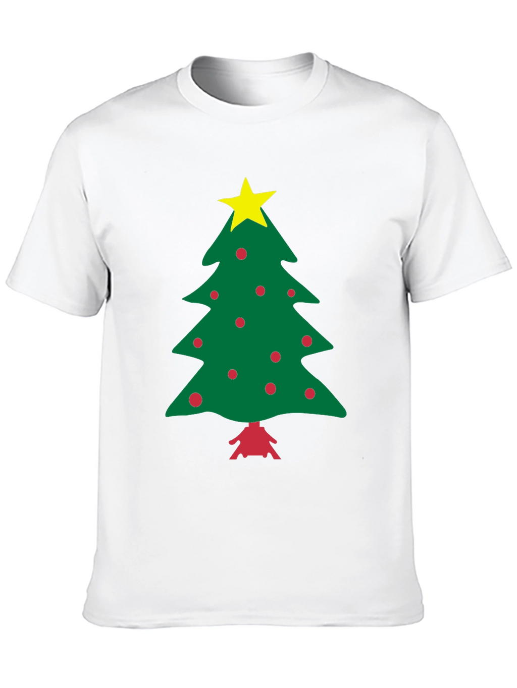 Festive Christmas Tree Graphic Tee