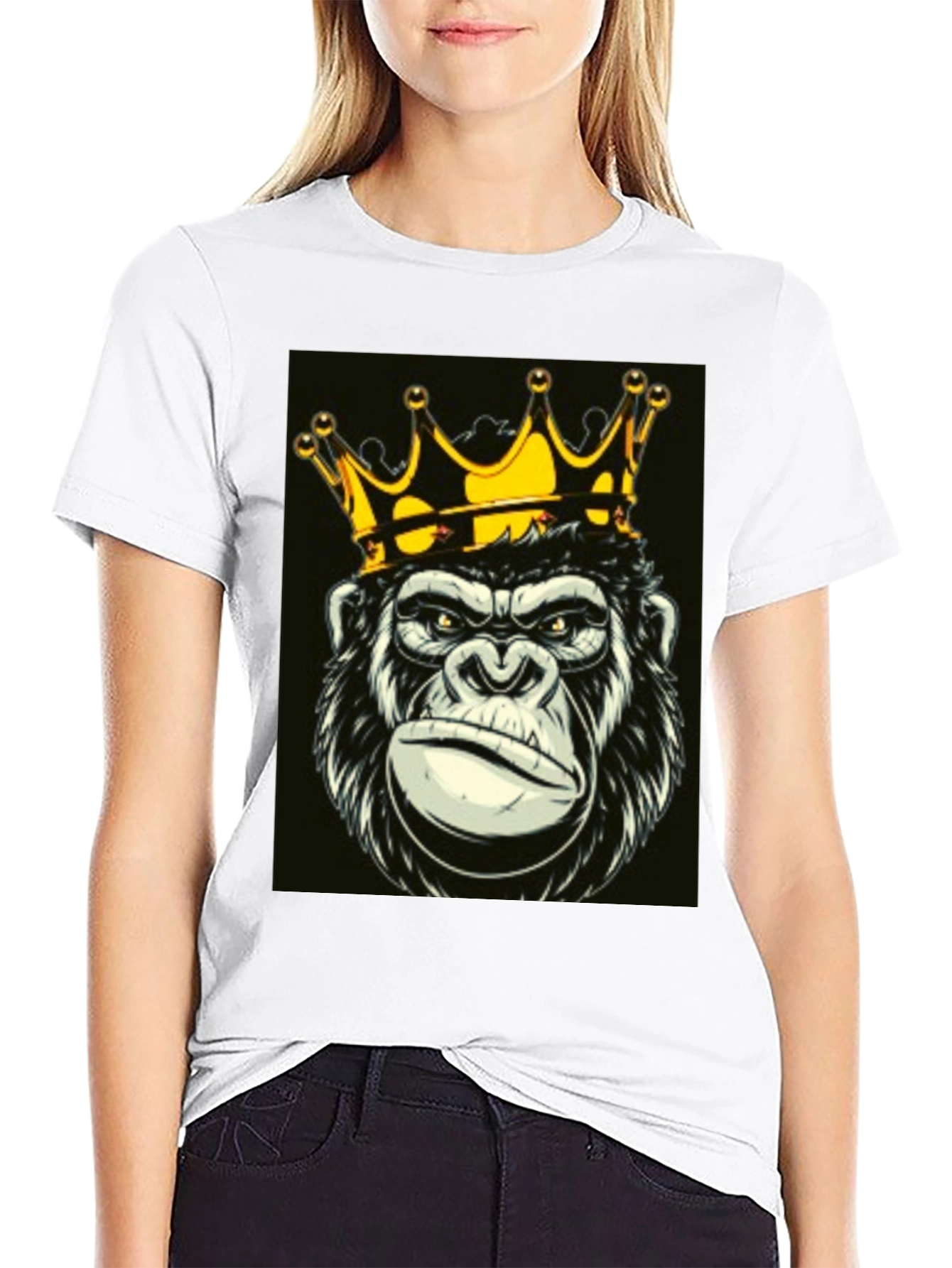 King Kong Graphic T-Shirt - Black