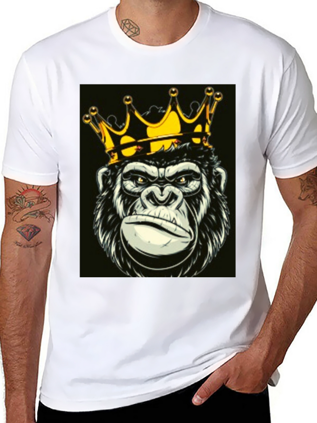 King Kong Graphic T-Shirt - Black