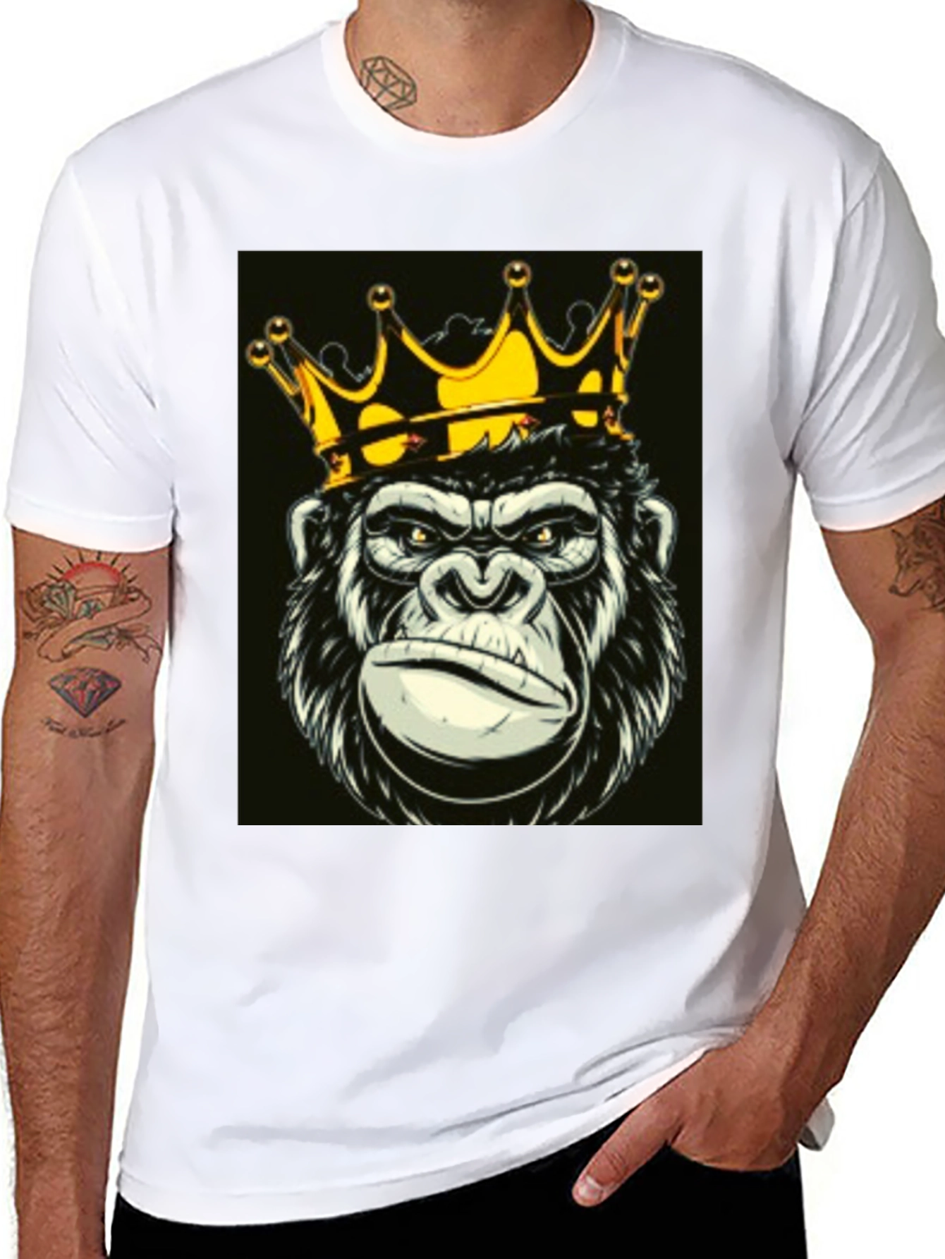 King Kong Graphic T-Shirt - Black