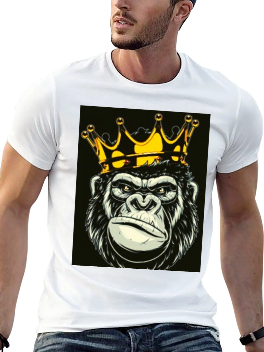King Kong Graphic T-Shirt - Black