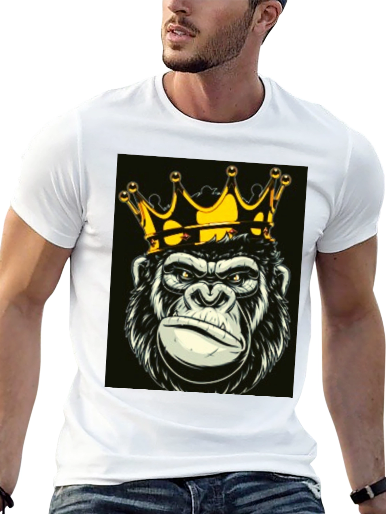 King Kong Graphic T-Shirt - Black