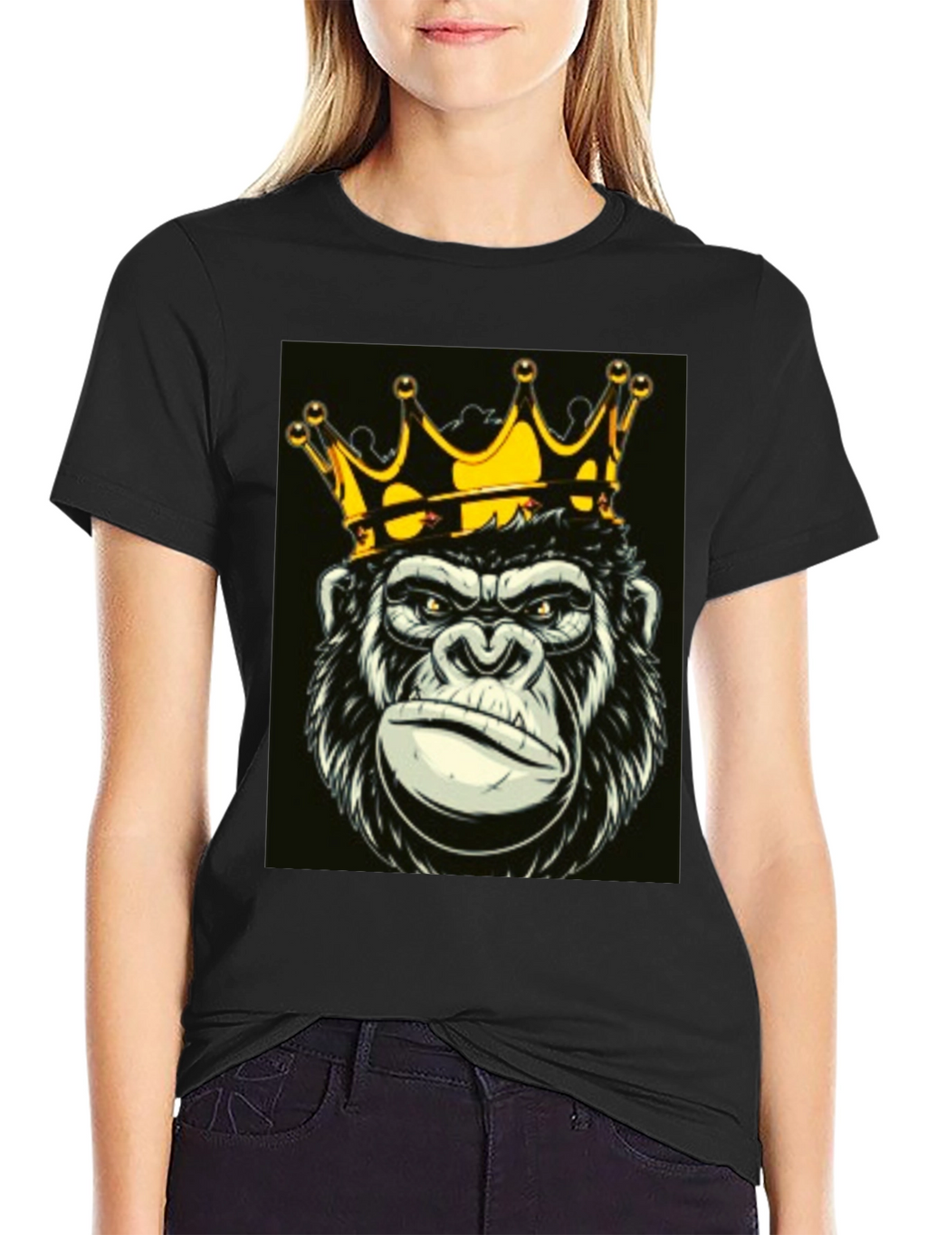 King Kong Graphic T-Shirt - Black