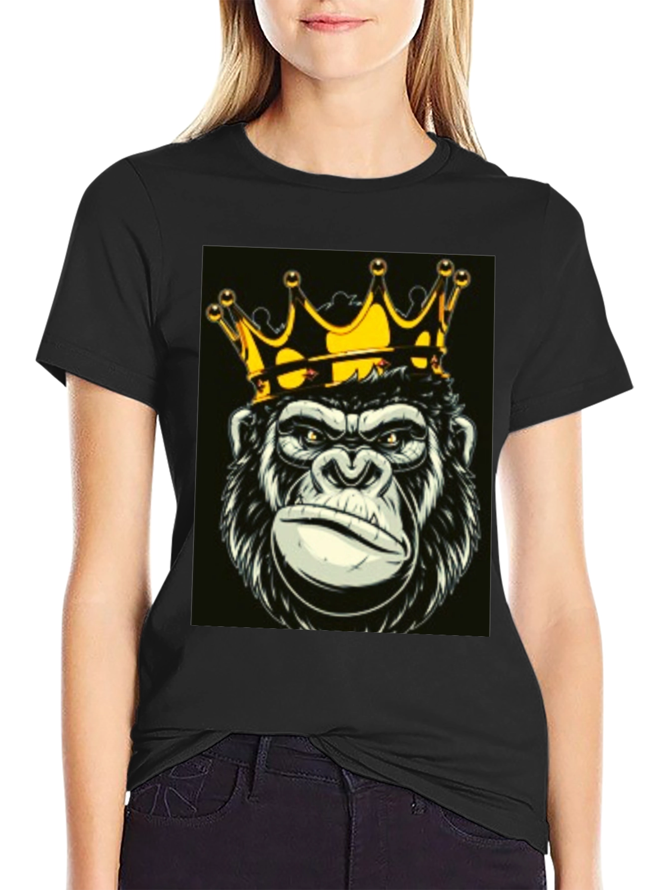 King Kong Graphic T-Shirt - Black