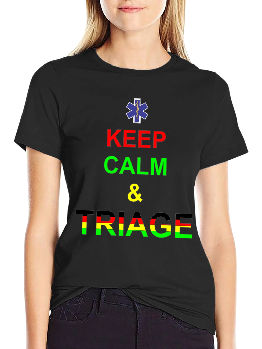 Keep Calm and Triage Graphic Tee