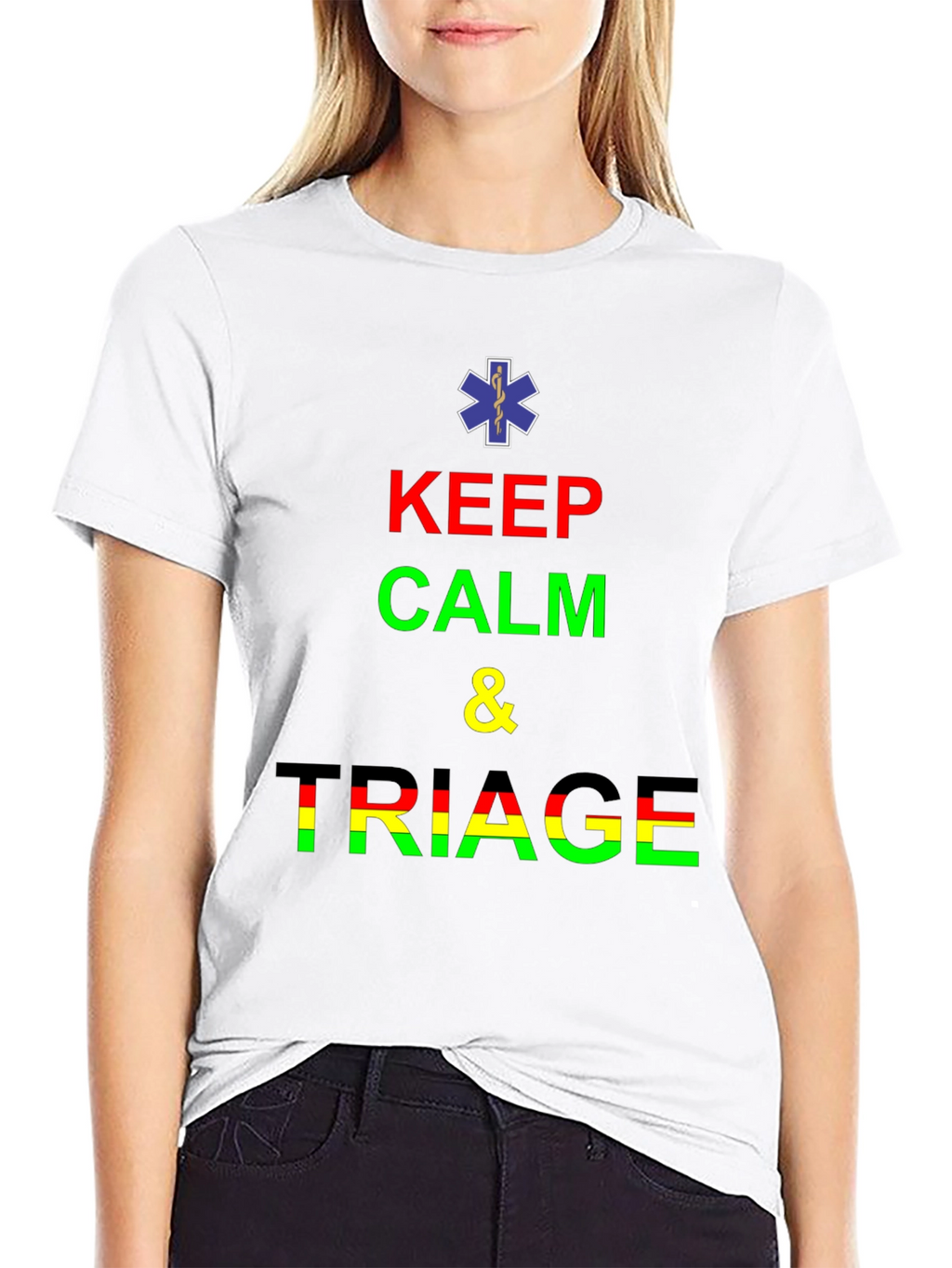 Keep Calm and Triage Graphic Tee