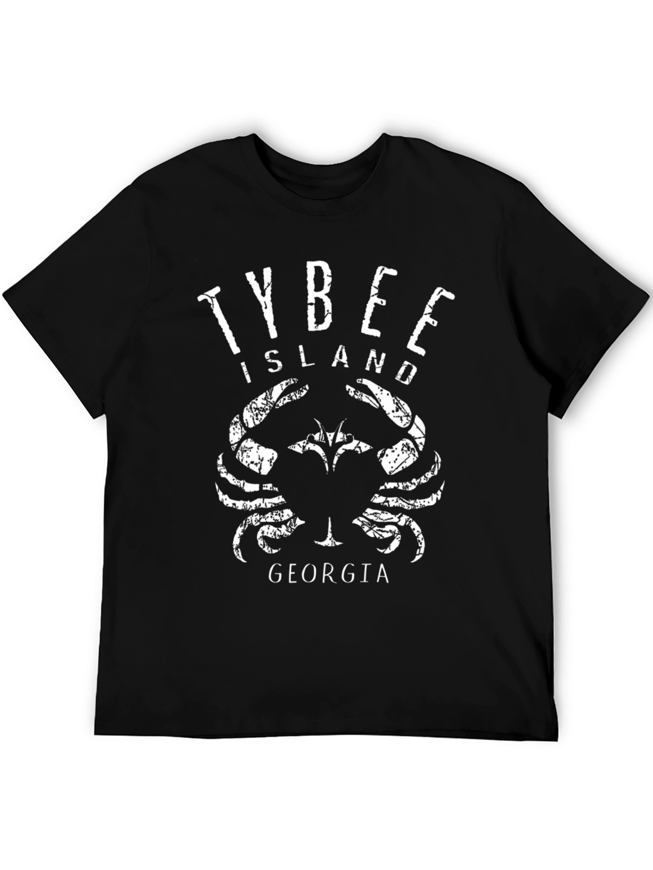 Tybee Island Georgia Crab Graphic T-Shirt