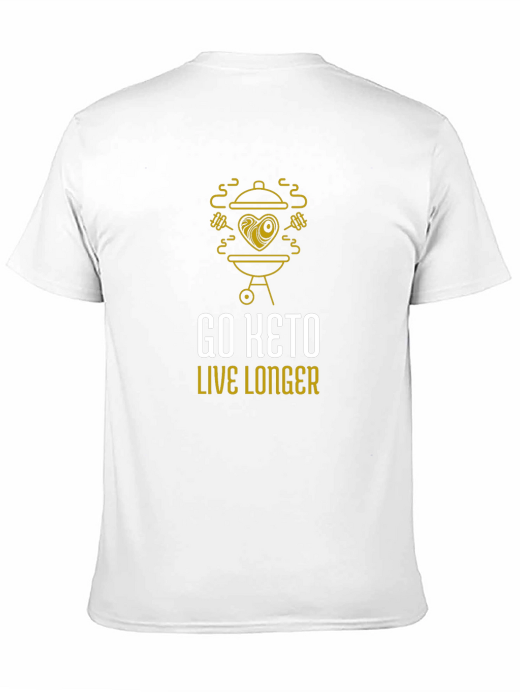 Go Keto Live Longer Graphic T-Shirt