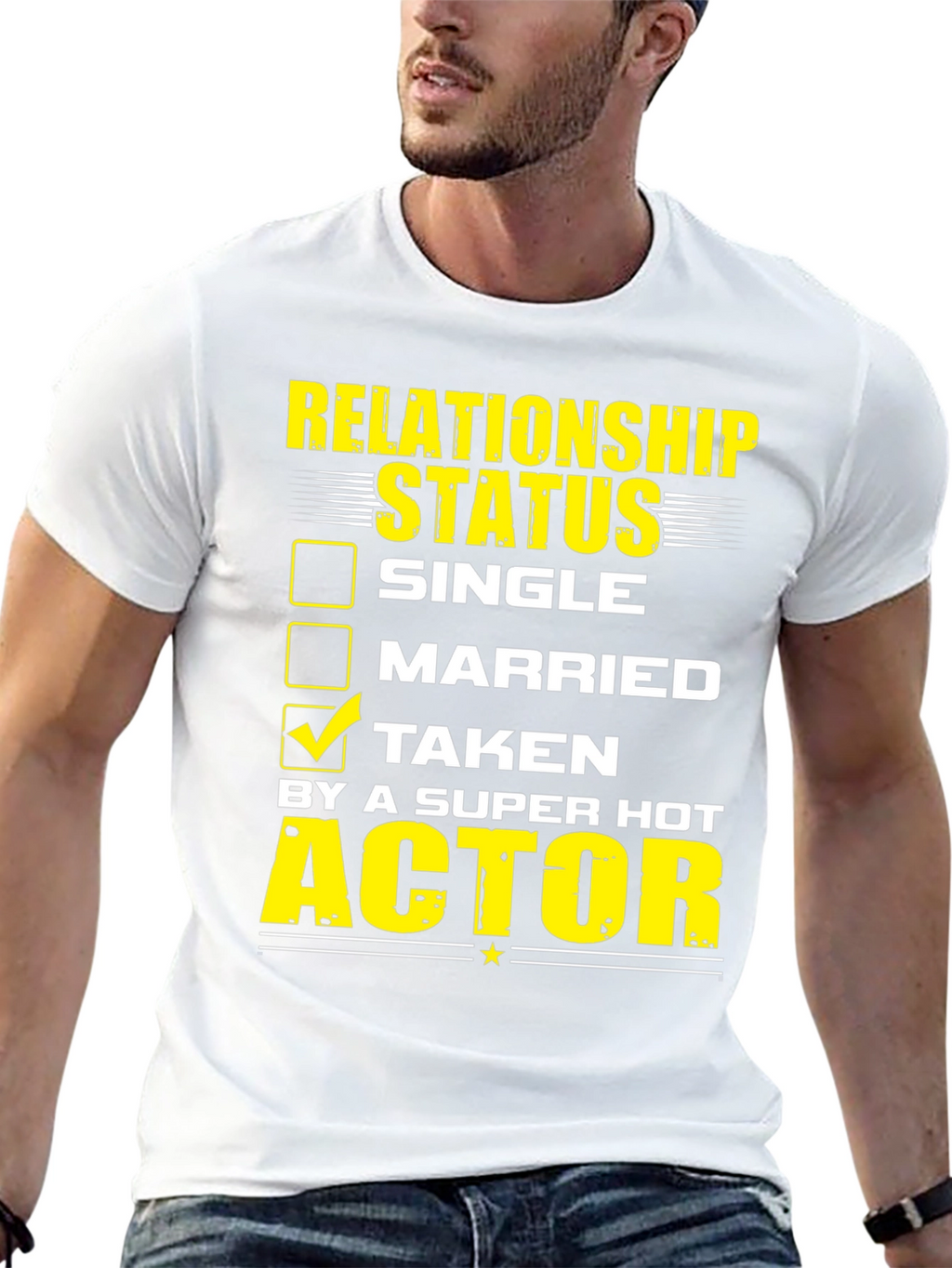 Taken by a Super Hot Actor Graphic T-Shirt
