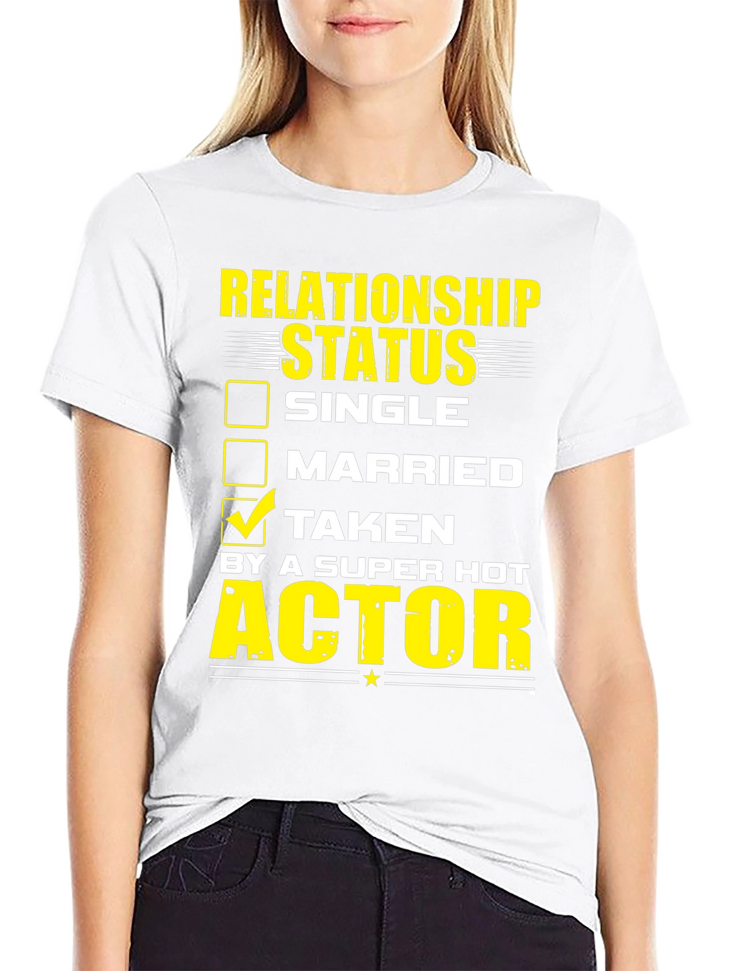 Taken by a Super Hot Actor Graphic T-Shirt