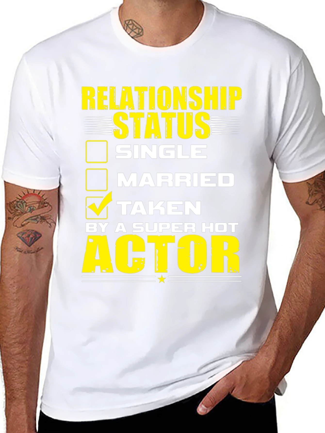 Taken by a Super Hot Actor Graphic T-Shirt