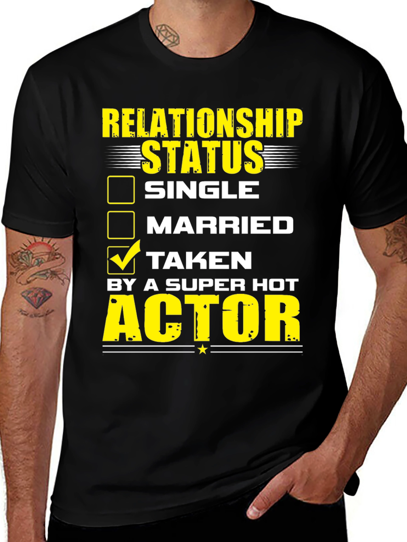 Taken by a Super Hot Actor Graphic T-Shirt