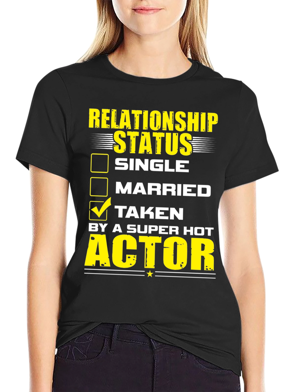 Taken by a Super Hot Actor Graphic T-Shirt