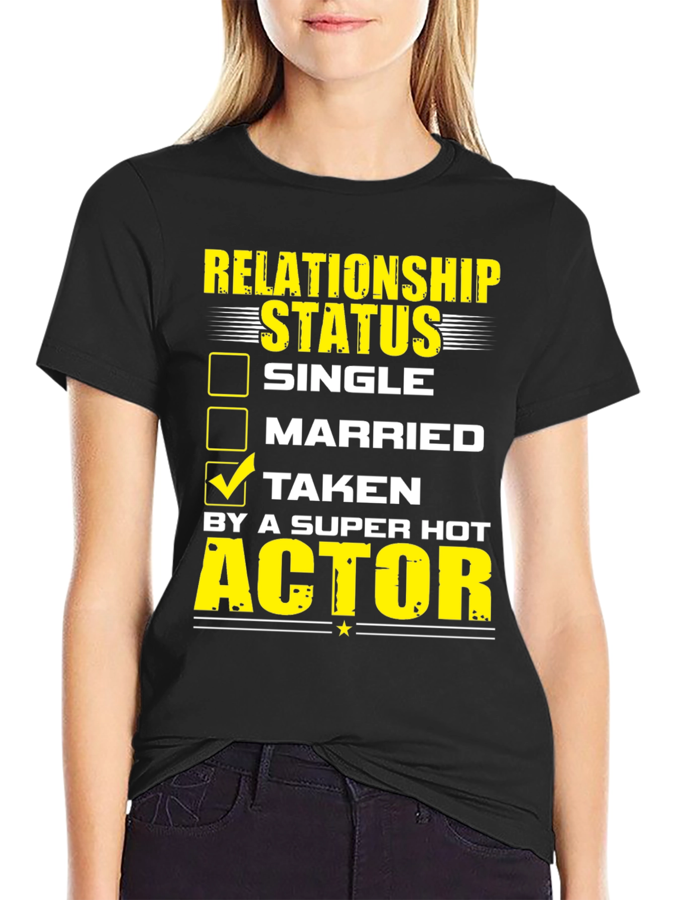 Taken by a Super Hot Actor Graphic T-Shirt